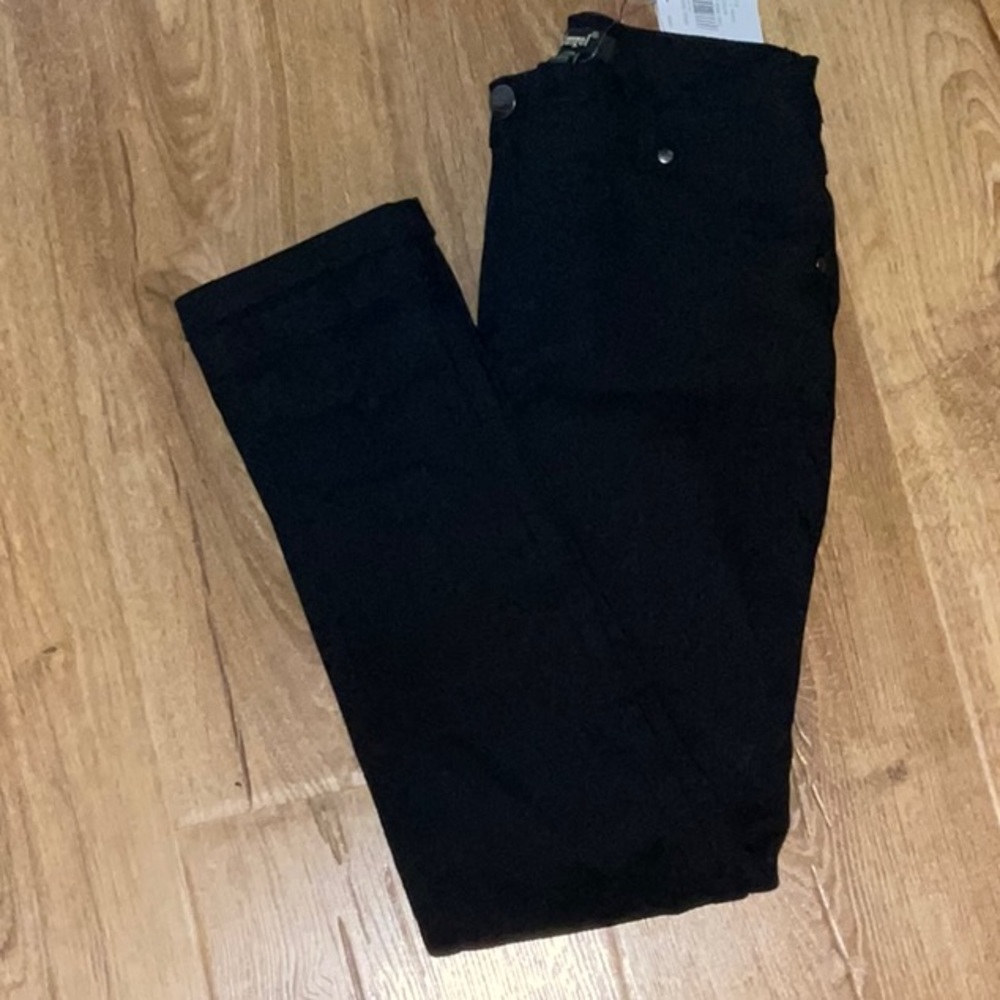 Girls black ankle jeans nwt
